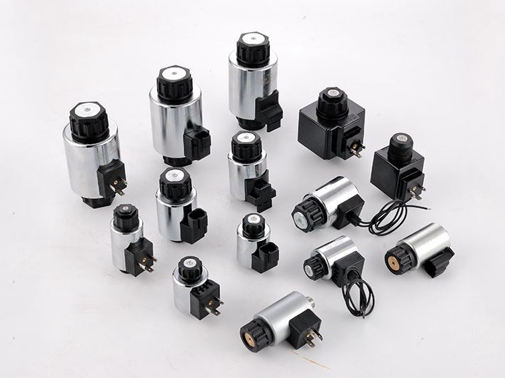 Hidrolik için açık/kapalı solenoidler